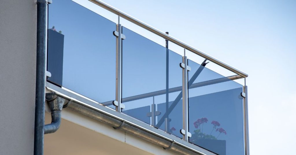 Guarda-corpo de vidro em Blumenau